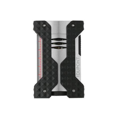 ACCENDINO LI WINDPROOF JET CHROME W21324 S.T. DUPONT BLACK