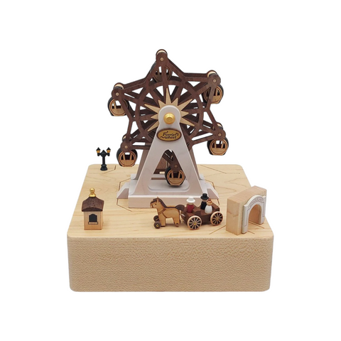 WOODERFULLIFE MUSIC BOX FERRIS WHEEL AMUSEMENT PARK M ART. 1060110