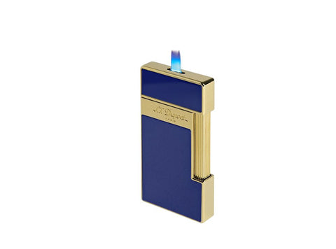 ACCENDINO S.T. DUPONT BQ SLIMMY BLU/ORO ART 028005