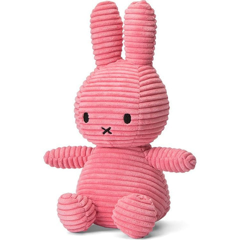 NIJNTJE MIFFY SITTING CORDUROY CM 23 9'' BUBBLEGUM PINK