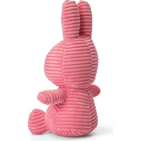 NIJNTJE MIFFY SITTING CORDUROY CM 23 9'' BUBBLEGUM PINK