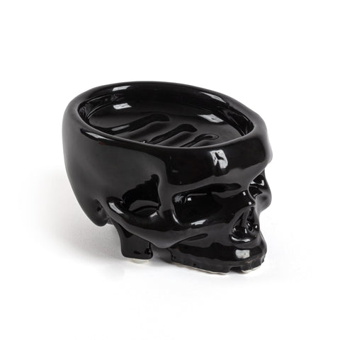 PORTA SAPONETTA PORCELLANA BRAINWASH NERO 13500H SELETTI