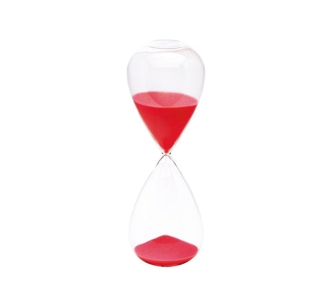 HOURGLASS H.29 D 10 RED 60 MINUTES BITOSSI