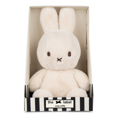 COZY MIFFY IN GIFT BOX 23CM - 9'' CREAM