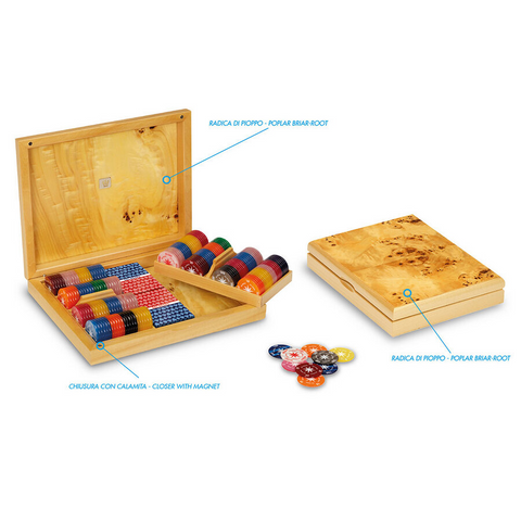 SET POCKER ASPEN 804483 DAL NEGRO WOOD