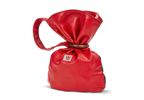 SACCHETTO CHIPS IN PELLE 804616 DAL NEGRO RED