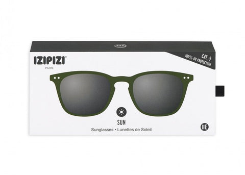 IZIPIZI SUN MOD AND KAKI GREEN SUNGLASSES