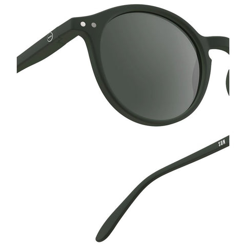 IZIPIZI SUN D +0 KAKI GREEN SUNGLASSES