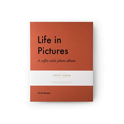 PHOTO ALBUM PRINTWORKS LIFE IN PICTURE ORANGE