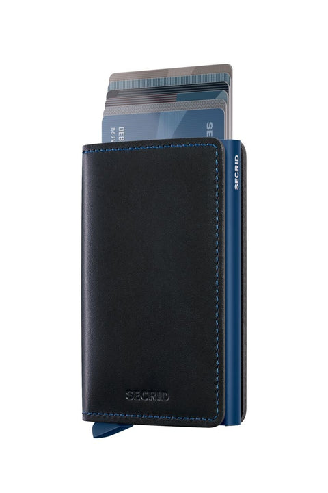 SLIMWALLET ORIGINAL BLACK-NAVY SECRID