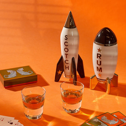 JONATHAN ADLER ROCKET DECANTER SCOTCH 32966