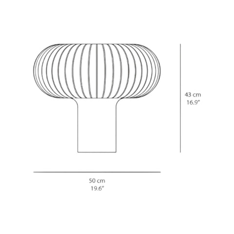 LAMPADA KARTELL TERESA NERA 09105/09