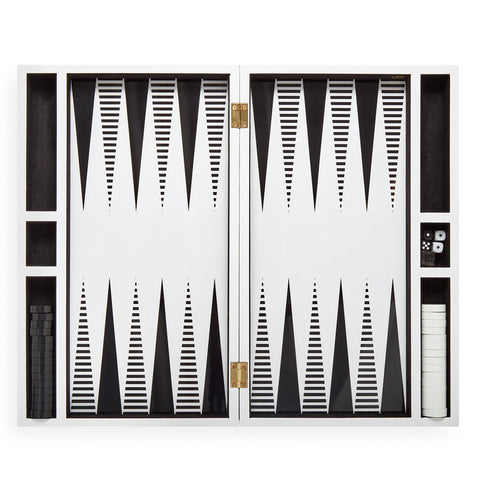 JONATHAN ADLER OP ART BACKGAMMON SET ART. 29779