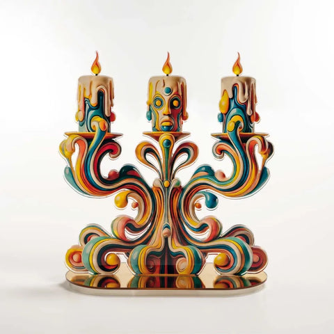 CANDELABRO CANDYPOP DUE ART. 130287062 LINEE RECANATI