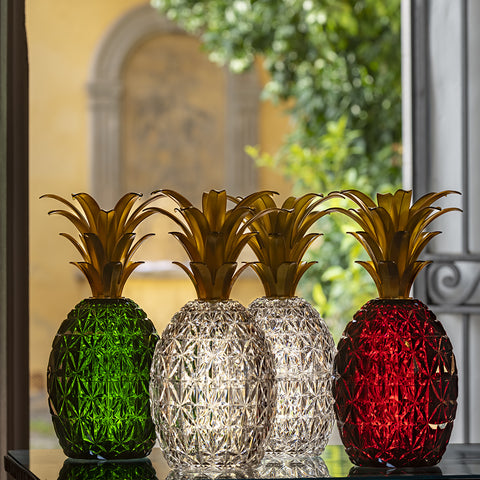 MELISSA ANANAS TRANSPARENT GOLD LEAF MARIO LUCA GIUSTI