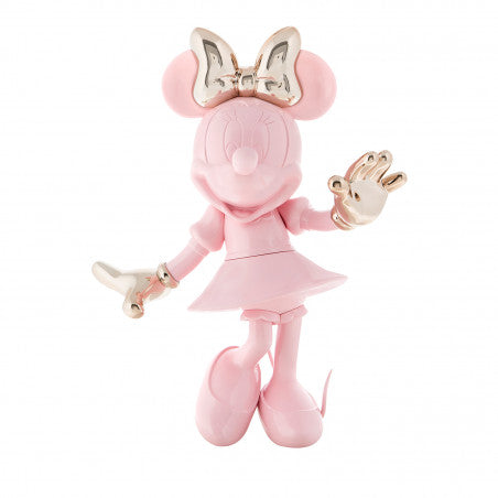 LEBLON DELIENNE MINNIE WELCOME PASTEL PINK & PINK GOLD 31CM ART. DISST03102PRSOR