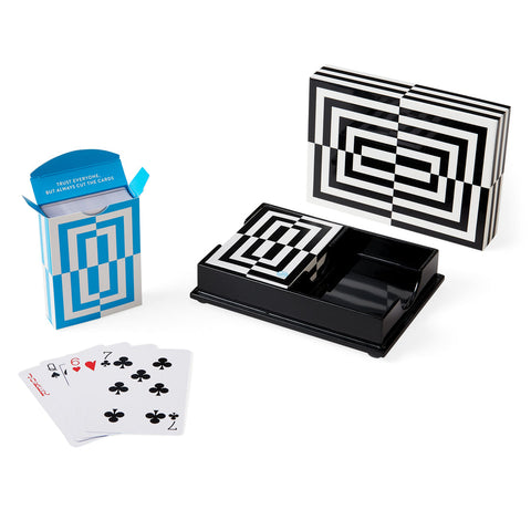 OP ART LACQUER CARD SET ART. 31668 JONATHAN ADLER