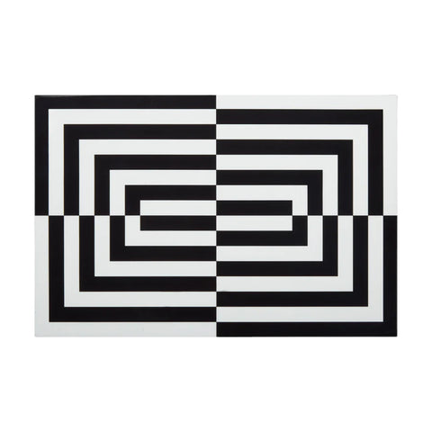 JONATHAN ADLER LARGE OP ART LACQUER BOX 27298