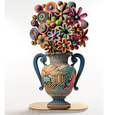 VASO FIORI GREEKPOP UNO ART. 130285061 LINEE RECANATI