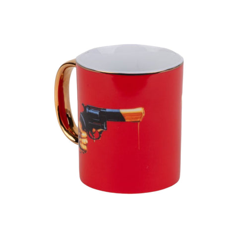 TAZZA PORCELLANA TOILETPAPER HOME REVOLVER 17219  SELETTI