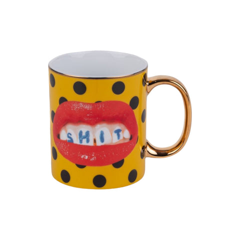 TAZZA PORCELLANA TOILETPAPER HOME SHIT ART. 17220 SELETTI