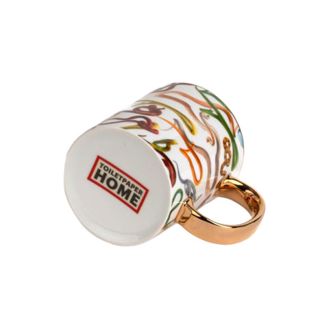 TAZZA PORCELLANA TOILETPAPER HOME SNAKES ART 17221 SELETTI
