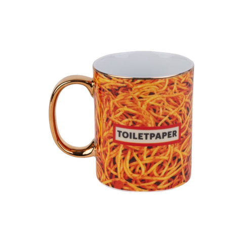 TAZZA PORCELLANA TOILETPAPER HOME SPAGHETTI ART. 17223 SELETTI