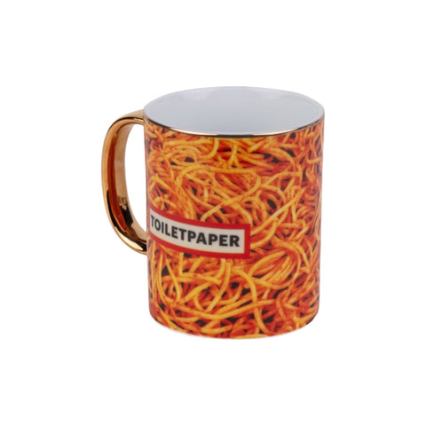 TAZZA PORCELLANA TOILETPAPER HOME SPAGHETTI ART. 17223 SELETTI