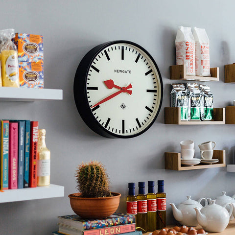 WALL CLOCK PUTNEY PUT390K NEWGATE BLACK