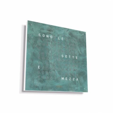 OROLOGIO CLASSIC 45X45 VINTAGE COPPER QLOCKTWO