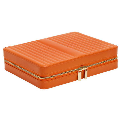 WOLF MARIA LARGE ZIP CASE TANGERINE 766139