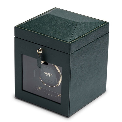 WOLF BRITISH RACING SINGLEV WATCH WINDER GREEN 792141