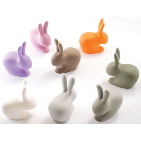 RABBIT CHAIR BABY LIGHT GREY 90001LG QEEBOO GREY Qeeboo