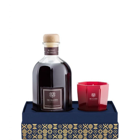 GIFT BOX 250 ML ROSSO NOBILE CANDELA 80 GR DR. VRANJES