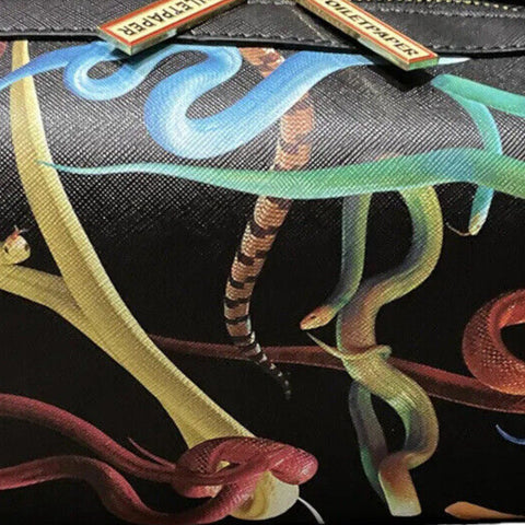 WASHBAG TOILETPAPER SELETTI CM 25.5X12.5X12 SNAKES 02593