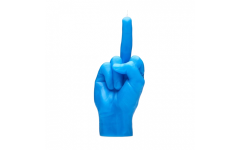 CANDELA F*CK YOU BLUE CANDLEHAND