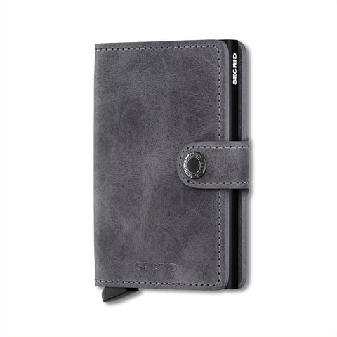 MINIWALLET SECRID VINTAGE grey-black