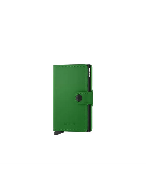 MINIWALLET SECRID MATTE BRIGHT GREEN