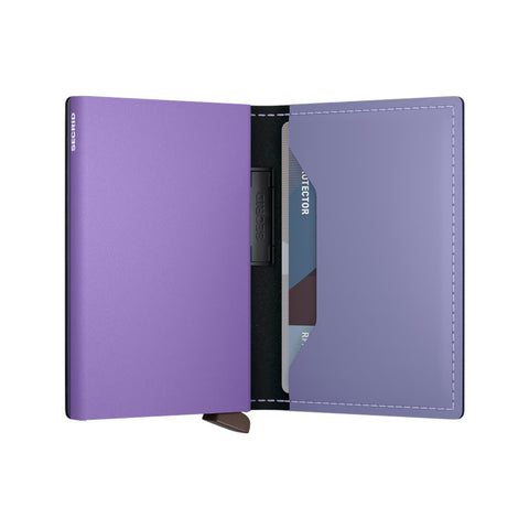 PORTAFOGLIO BANDWALLET MATTE SECRID LILAC-VIOLET