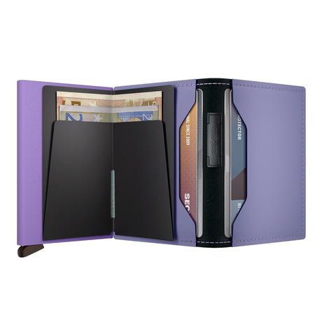 PORTAFOGLIO BANDWALLET MATTE SECRID LILAC-VIOLET