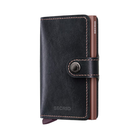 PORTAFOGLIO MINIWALLET MIRUM PLANTE-BASED SECRID BLACK ROSE
