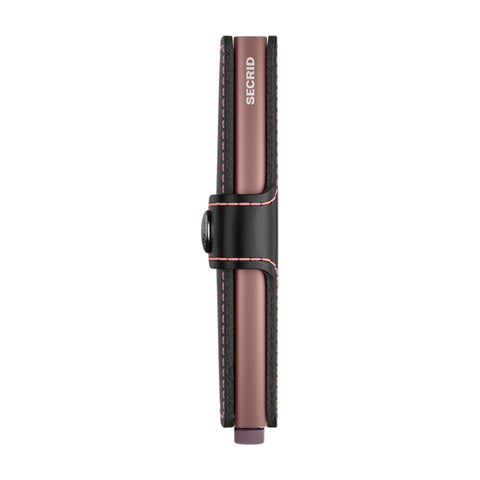 PORTAFOGLIO MINIWALLET MIRUM PLANTE-BASED SECRID BLACK ROSE