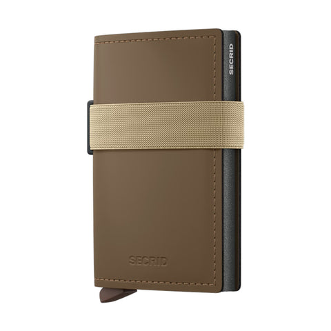 PORTAFOGLIO BANDWALLET MATTE SECRID EARTH-BEIGE