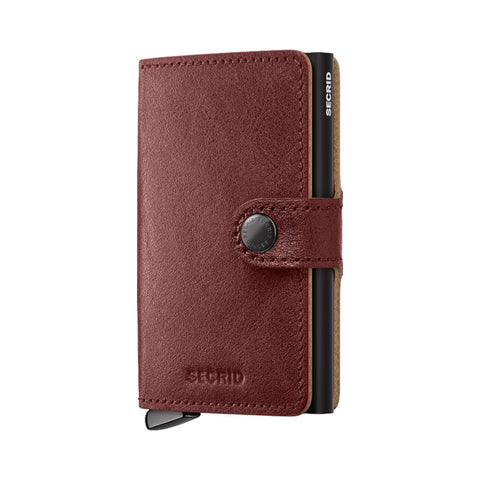 PORTAFOGLIO PREMIUM MINIWALLET BASCO + SECRID BROWN