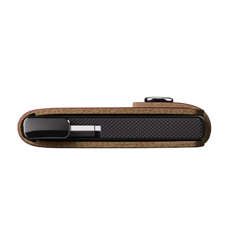 PORTAFOGLIO PREMIUM MINIWALLET BASCO + SECRID BROWN