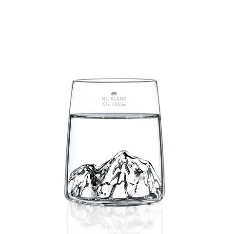 SET DUE BICCHIERINI 2 MONTAGNE M.BIANCO/EVEREST ART. TOPO-S-BE ALASKAN MAKER