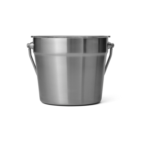 PORTA GHIACCIO RAMBLER BEVANDE BUCKET STAINLESS 70000001567 YETI SILVER