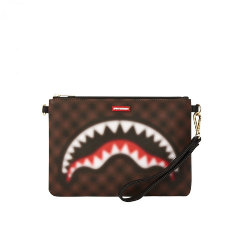 POCHETTE SHARKS IN PARIS BLUR SPRAYGROUND ART.  910B6847NSZ