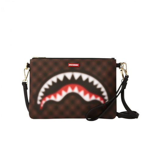 POCHETTE SHARKS IN PARIS BLUR SPRAYGROUND ART.  910B6847NSZ