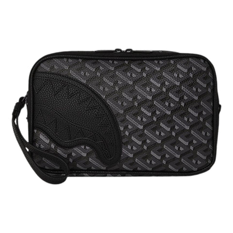 SPRAYGROUND 3DSG BLACKOUT TOILETRY BRICK 910B6488NSZ